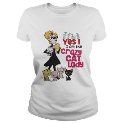 Yes, I am the crazy cat lady shirt