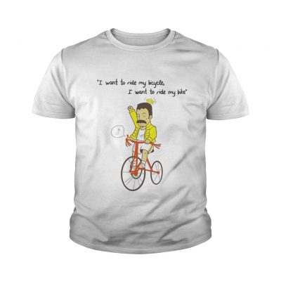  I want to ride my bicycle I want to ride my bike shirt