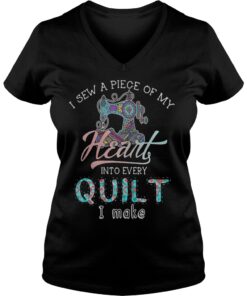 I sew a piece of my heart into every quilt I make shirt