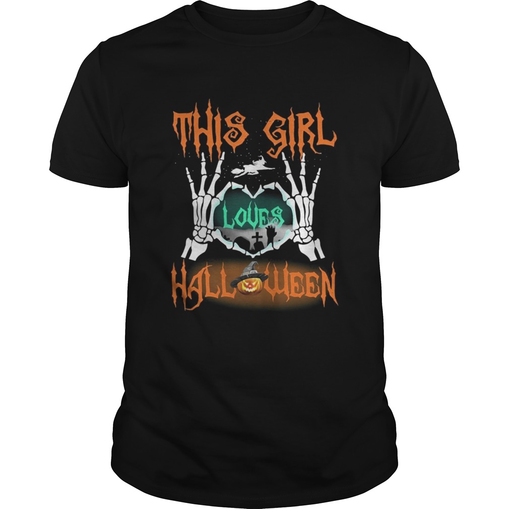 This girl loves Halloween shirt