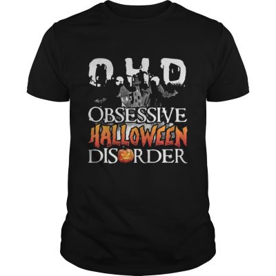 The DHO Obsessive Halloween Disorder t-shirt