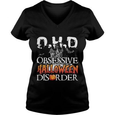 The DHO Obsessive Halloween Disorder V-neck