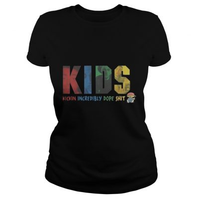 Ladies tee Mac Miller Kids Kickin incredibly dope shit shirt