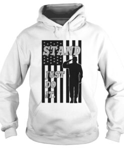 Stand Just do it American flag Hoodie