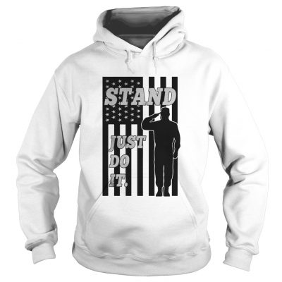 Stand Just do it American flag Hoodie