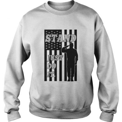 Stand Just do it American flag Sweater