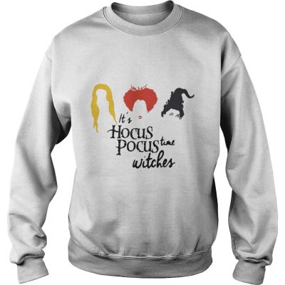 Sweater It’s hocus pocus time witches Halloween shirt