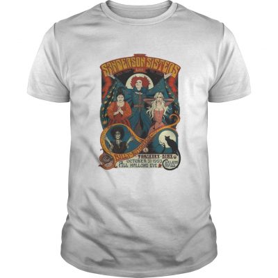 Guys  Hocus Pocus Sanderson Sisters Live Billy Butcherson Thackery Binx all Hallow’s Eve shirt