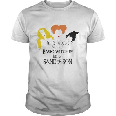 Hocus Pocus in a world full of basic witches be a Sanderson shirt