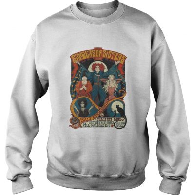 Sweater Hocus Pocus Sanderson Sisters Live Billy Butcherson Thackery Binx all Hallow’s Eve shirt