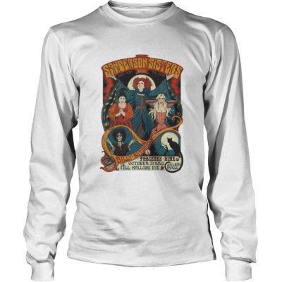 Long Sleeve Hocus Pocus Sanderson Sisters Live Billy Butcherson Thackery Binx all Hallow’s Eve shirt