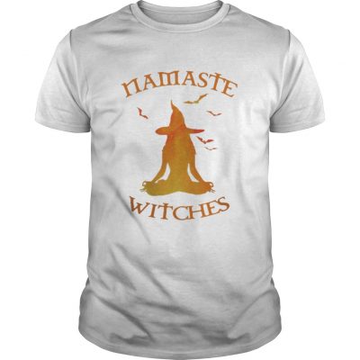 Halloween Namaste Witches Guys Shirt