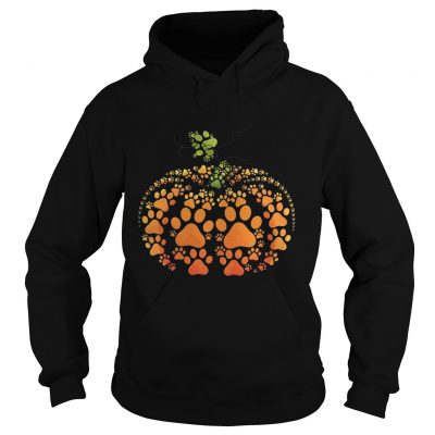 Hoodie Pumpkin Dog Halloween shirt