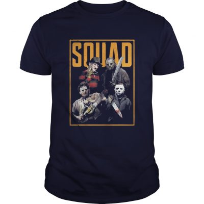 Halloween Freddy Jason Leatherface and Michael Myers Squad shirt 