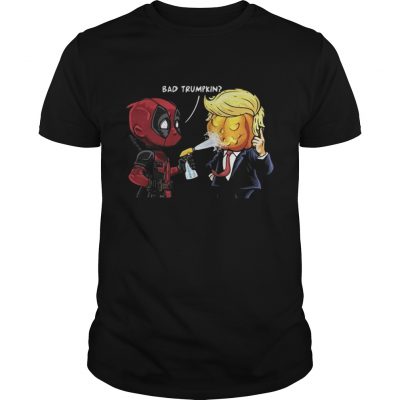 Guys Halloween Bad Trumpkin shirt