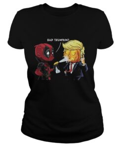 Ladies Tee Halloween Bad Trumpkin shirt