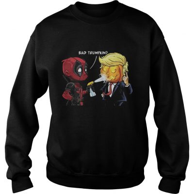 Sweater Tee Halloween Bad Trumpkin shirt