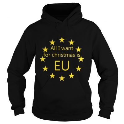 Hoodie All I want for Christmas is EU shirt