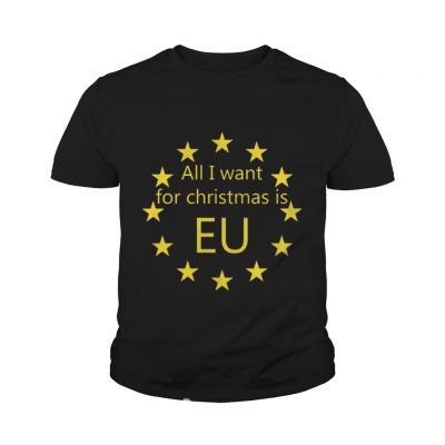 Youth Tee All I want for Christmas is EU shirt