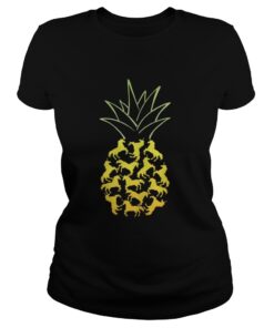 Ladies Tee Unicorn Pineapple shirt