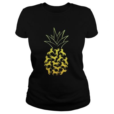 Ladies Tee Unicorn Pineapple shirt