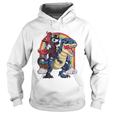 Hoodie Dinosaur Ninja Unicorn Rainbow shirt