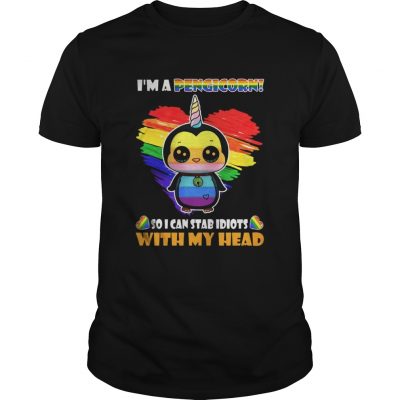 Guys I’m a Pengicorn so I can Stab Idiots with My head shirtGuys I’m a Pengicorn so I can Stab Idiots with My head shirt