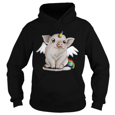 Hoodie Rainbow Pig unicorn shirt