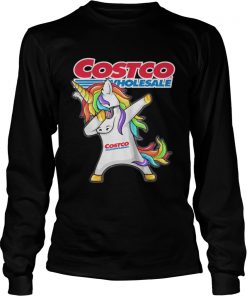 Long Sleeve Costco Wholesale Unicorn Dabbing shirt