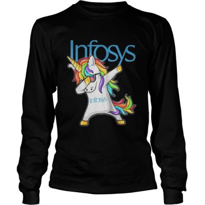 Long Sleeve Infosys Unicorn Dabbing shirt