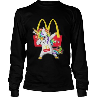 Long Sleeve McDonald’s Unicorn Dabbing shirt