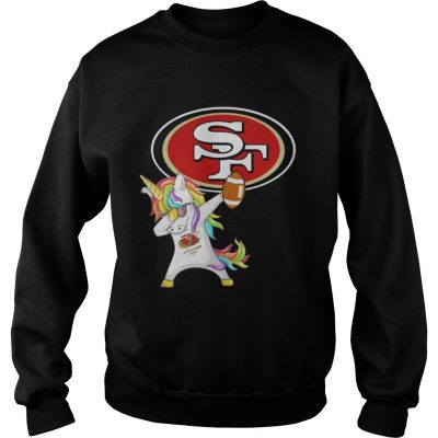 Sweat San Francisco 49ers Football Unicorn Dabbing shirt