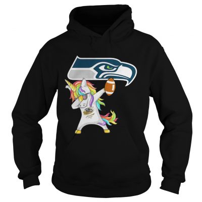 Hoodie Seattle Seahawks Football Unicorn Dabbing shirt