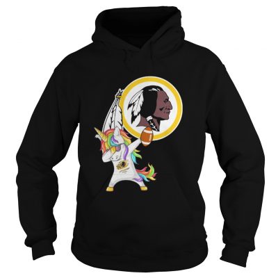 Hoodie Washington Redskins Football Unicorn Dabbing Hip Hop shirt