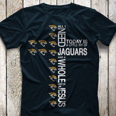 All I need today is a little bit of Jaguars and a whole lot of Jesus shirt