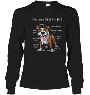 Anatomy of a Pit bull shirt