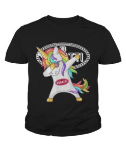 Bugatti Unicorn Dabbing youth tee