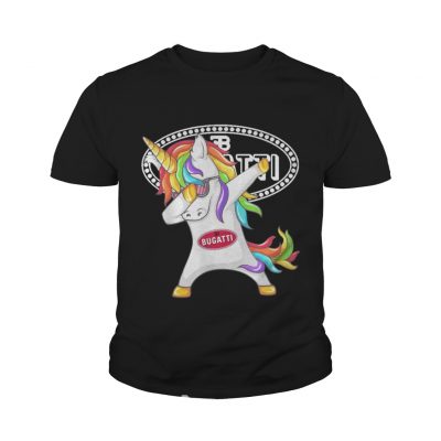 Bugatti Unicorn Dabbing youth tee