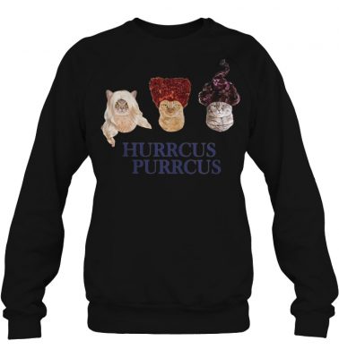 Cat Hurrcus purrcus Hocus Pocus sweatshirt