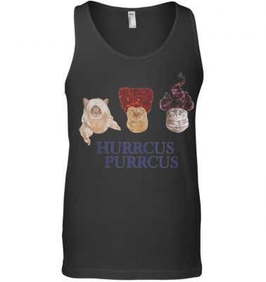 Cat Hurrcus purrcus Hocus Pocus tank shirt