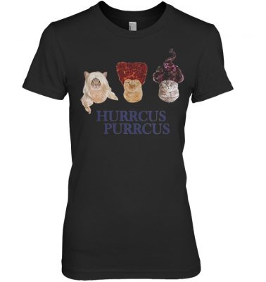 Cat Hurrcus purrcus Hocus Pocus women shirt