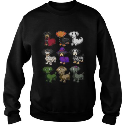 Dachshund Happy Halloweiner sweatshirt