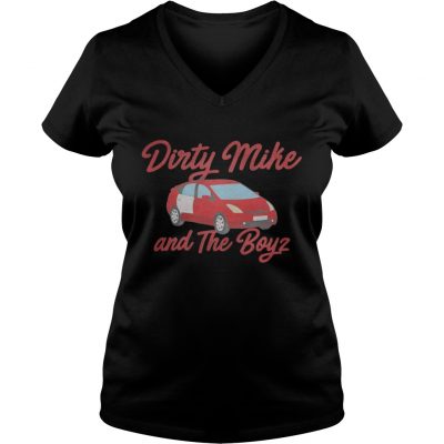 Dirty mike and the boys ladies v-neck