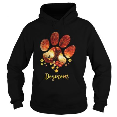 Dog Mom Halloween Tree hoodie