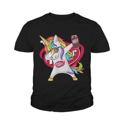 Dr Pepper Unicorn Dabbing youth tee