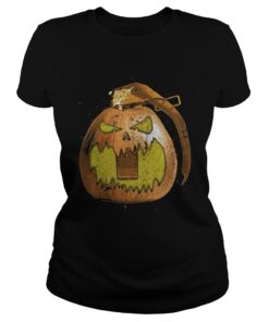 Frag-o-lantern Pumpkin ladies tee