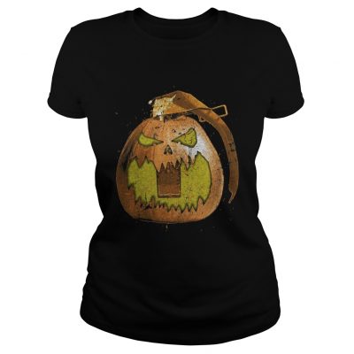 Frag-o-lantern Pumpkin ladies tee