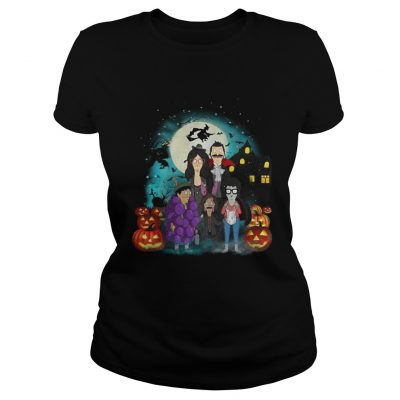 Halloween Bob’s Burgers family ladies tee