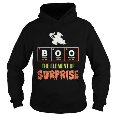 Halloween Chemistry Boo the element of surprise hoodie