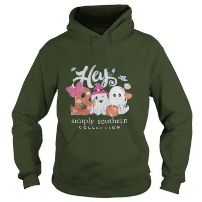 Halloween Hey Boo Simply Southern Collection hoodie